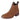 Botines Vaqueros De Piel Color Oro Para Hombre Canelo,