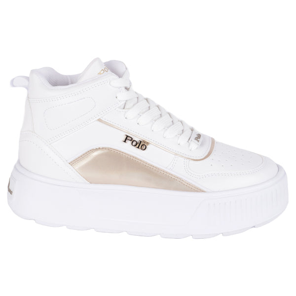 TENIS POLO HPC - 1125 - BLANCO ORO - 22/26