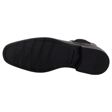 Botas Formales De Piel Mariscal Color Negro Para Hombre 8488