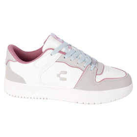 TENIS CHARLY - 10595410 - BLANCO GRIS ROSA - 22/26