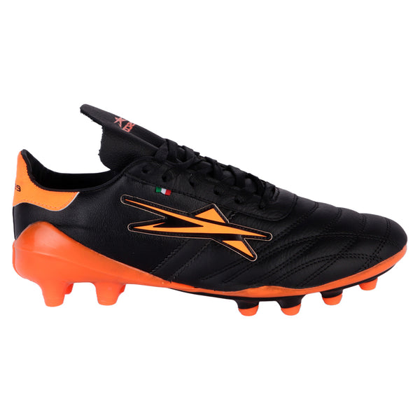 TENIS EESCORD SOCCER - 4031 - NEGRO NARANJA NEON - 25/29