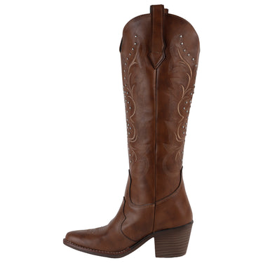 Botas Vaqueras Fratello Color Tan para Mujer 1032