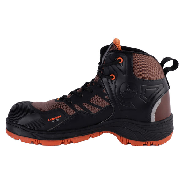 BOTA Fratello - 1004C/POLIAMIDA - NEGRO CAFE NARANJA - 25/29