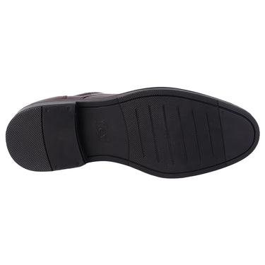Flexi Zapatos Formales Piel Color Nogal Para Hombre 400102