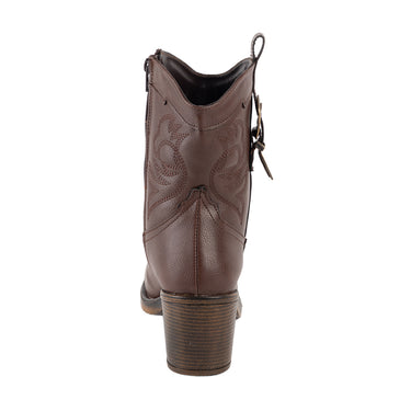Botas Vaqueras Fratello Color Café Para Mujer 0124