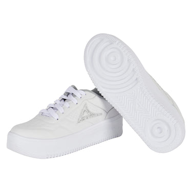 Tenis Urbano de Suela Alta Pirma Color Blanco para Mujer 5534