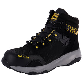 BOTA CARIBU - 0952 C/POLIAM - NEGRO AMARILLO - 25/29