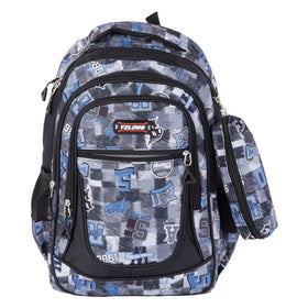 ACCESORIOS Fratello - SK-1640 LETRAS TEXTIL - GRIS