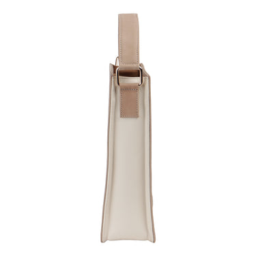 Bolsa de Piel Fratello Color Beige Para Mujer Patz