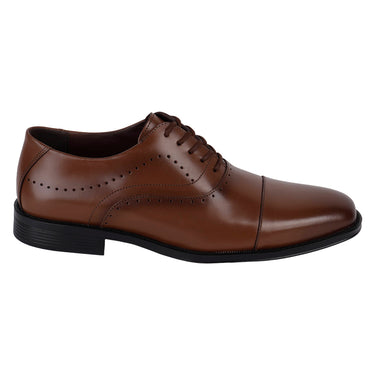 Zapato Formal De Piel Mariscal Color Miel Para Hombre 8410