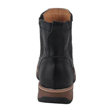 Botines Casuales de Piel Verde Tabaco Color Café para Mujer 8004