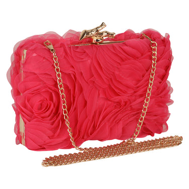 Bolso de Mano Elegante Fratello Color Fiusha para Mujer MD-6265M