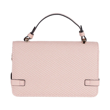 Bolso Crossbody Casual Fratello Para Mujer Sk-1927 Rosa Texturizado Oro