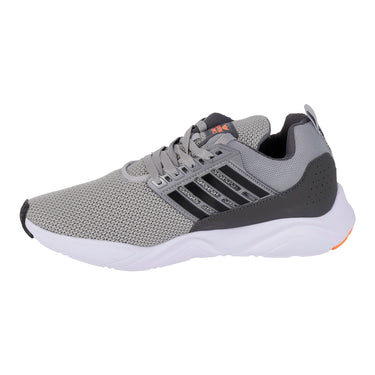 Tenis Running  Pontiac Color Gris Con Negro Para Hombre 0620
