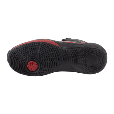 Tenis Deportivos Fratello Color Negro Rojo Para Hombre 6157