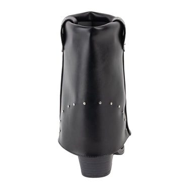 Botas Vaqueras Fratello Color Negro Para Mujer 6305