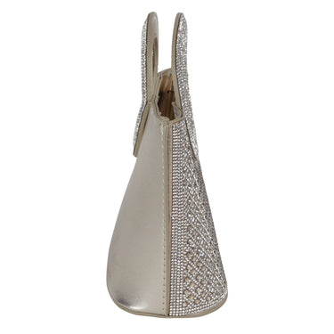 Bolso de Mano Casual Fratello Color Oro Rosado Ingles para Mujer MD-5216