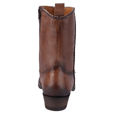 Bota Vaquera Fratello De Piel Color Cafe Para Hombre 20267