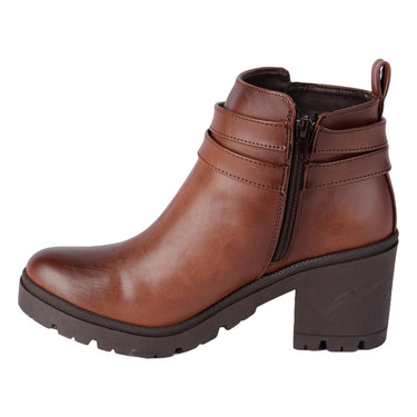 Fratello Botines Casuales Color Tan Para Mujer 0022