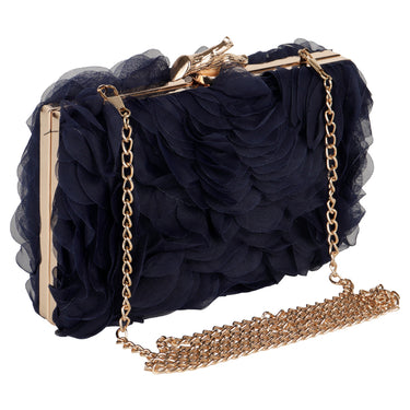Bolso de Mano Elegante Fratello Color Marino para Mujer MD-6265M