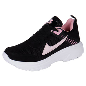TENIS Fratello - 2200 - NEGRO ROSA - 23/26