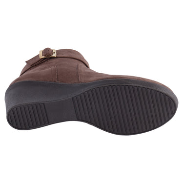 Botín Casual Fratello Color Topo Para Mujer 4458