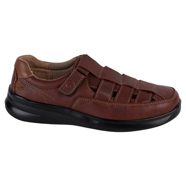 Sandalia Casual Verde Tabaco Color Shedron Para Hombre 3628