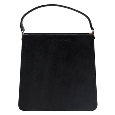 Bolsa de Piel Fratello Color Negro Para Mujer Patz