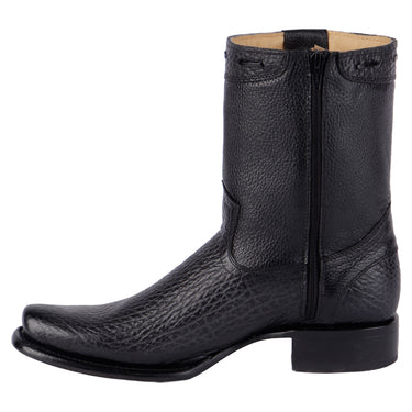 Botas Vaqueras Color Negro Fratello Para Hombre Franco