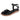 Sandalia Casual Fratello Color Negro Para Mujer 0418