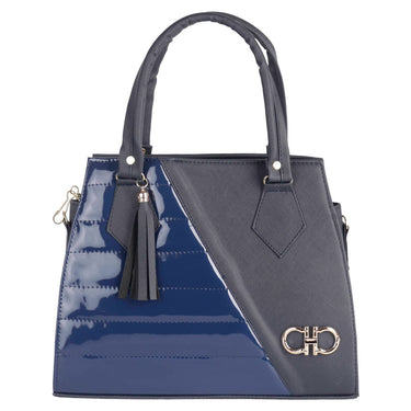Bolso Tote Fratello Color Azul Marino Para Mujer Bn083