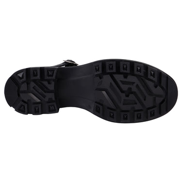 Zapatos Escolares de Piel Napa Yuyin Color Negro para Mujer 23390