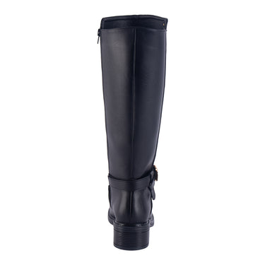 Botas Camperas de Tubo Alta Fratello Color Negro para Mujer 6031