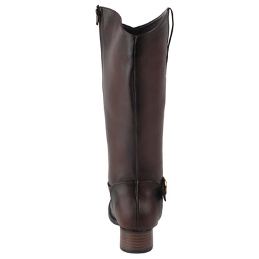 Botas de Tubo Alto Fratello Color Café para Mujer 0685