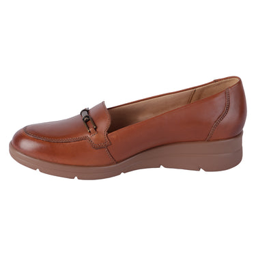 Flexi Zapatos Confort De Piel Color Tan Para Mujer 130402
