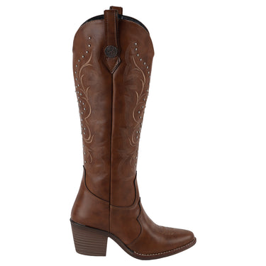 Botas Vaqueras Fratello Color Tan para Mujer 1032