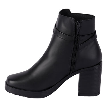 Botines Casuales Color Negro Fratello Para Mujer 69683