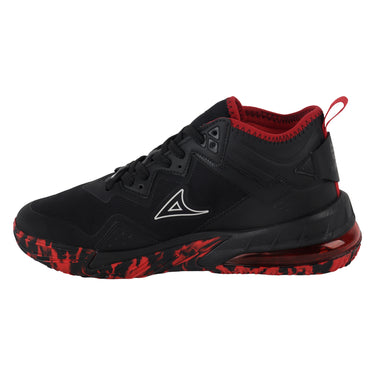 Tenis Deportivos Pirma Negro con Rojo para Hombre 2018