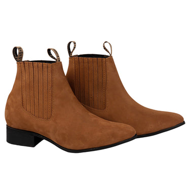 Botín Casual Fratello Café Claro Para Hombre 0044