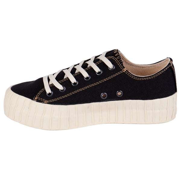 TENIS LA PAG - 0825 - NEGRO BEIGE - 22/26