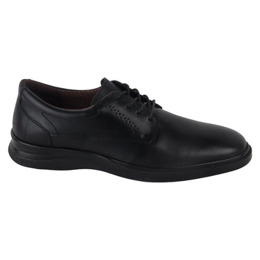Zapatos Formales en Piel Flexi Color Negro para Hombre 423101