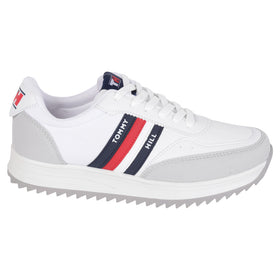 TENIS TOMMY HILL - 4018 - BLANCO GRIS - 22/26