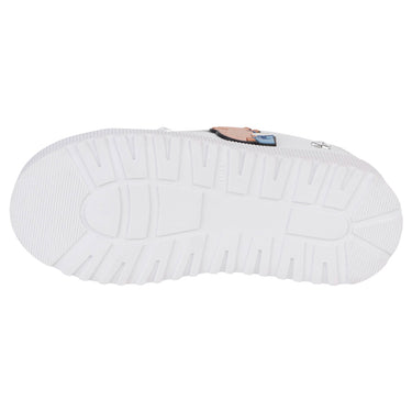 Tenis Urbanos Capibara Fratello Color Blanco En Combinación Con Azul Cielo Para Niña 0410