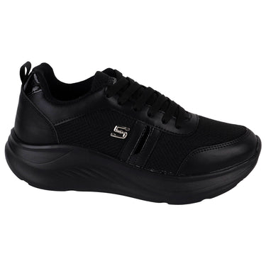 Tenis Deportivo Color Negro Fratello Para Mujer 2040