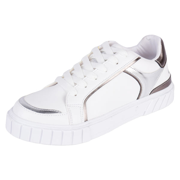 TENIS Fratello - 559B-24 - BLANCO PLATA - 23/26