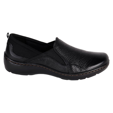 Zapato Confort De Piel Flexi Color Negro Para Mujer 138104