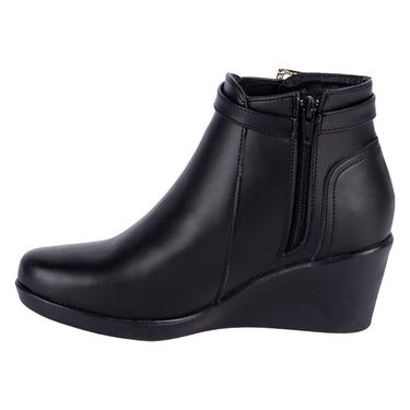 Fratello Botín Casual Color Negro Para Mujer 4456