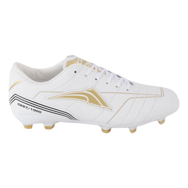 Tenis de Fútbol Fratello Blanco con Dorado para Hombre 0058