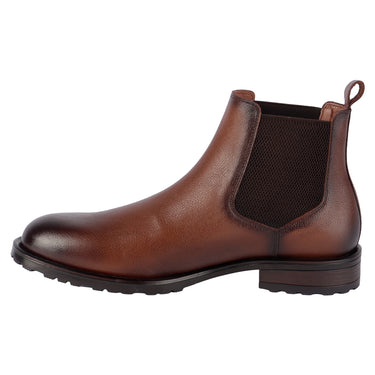Botines Casuales Café Christian Gallery Para Hombre 4200