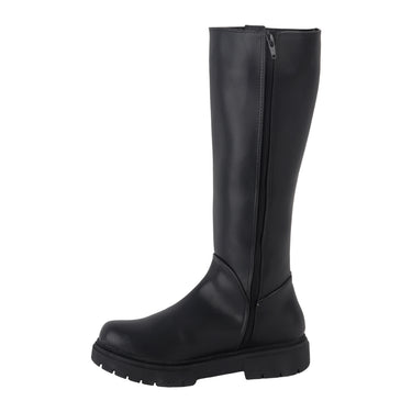 Bota Alta Fratello Color Negro Para Mujer 1600-1
